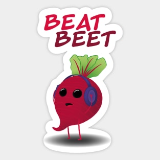 Beat Beet Sticker